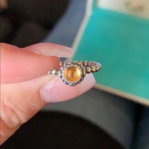Pandora November Birthstone ring